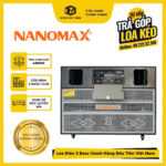 [ ĐẦU TIÊN TẠI VIỆT NAM ] Loa Kéo Điện 3 Bass Chính Hãng NANOMAX PRO 369i - Công Suất Khủng Kháng Hú Đến 95%