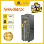 Mẫu Loa Kéo Điện Bass 40 Đôi ĐỨNG Chính Hãng Nanomax Pro 369D - Cấu Hình 2 Bass 40 Coil 100 từ 220